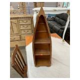 Small Wooden Boat Shelf