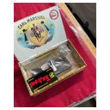 Vintage Cigar Box with Magazine & Ammo