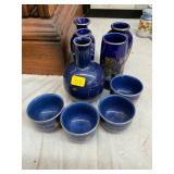 Japanese Saki and Vase Lot