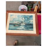 "The Sloop" by Winslow Homer