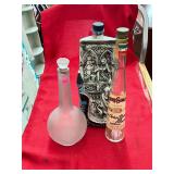 3 Vintage Decanters