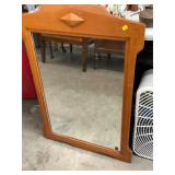 Vintage Maple Mirror