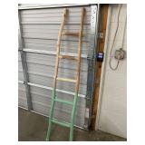 Wooden Blanket  Ladder Decor