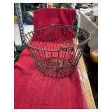 Antique Oyster Basket