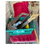 Large Antique Clamp, Light, Etc