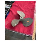 Small Brass Propeller