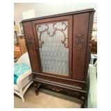 Antique Wood China Cabinet