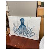 3-Piece Octopus Wall Canvas