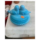 Love Birds Nesting Candy Dish