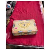 Vintage Cigar Box & Assorted Ammunition