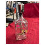 Painted Glass Duck Decanter