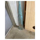 Antique Painted Decor Oar