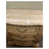 Wynwood 3-Drawer Dresser Marble Top