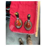Pair of Duck Wall Hangings to Make a Gun Rack