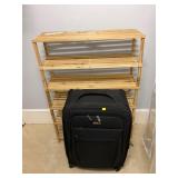 Suitcase and Shoe Rack
