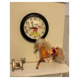 Empire Horse and Mickey Clock