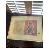 Framed Shirley Temple