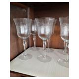 Crystal Stemware Lot