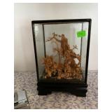 East Asian Chinese Cork Display