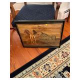 Elephant and Zebra African Art