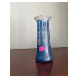 French Art Nouveau Antique Art Glass Vase