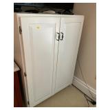 White Wooden Dresser Cabinet