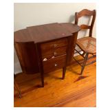 Antique Martha Washington Sewing Cabinet Contents