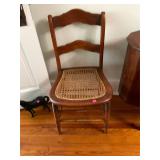 Pair of Cane Bottom Chairs