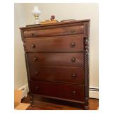 Antique Empire Chest of Drawers