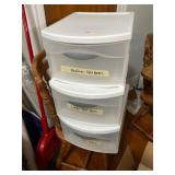 Plastic Drawers and Office Binders