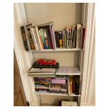 Book Lot and Mercedes Model