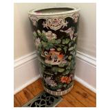 East Asian Ceramic Umbrella Holder