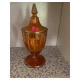 Carnival Glass Candy Dish