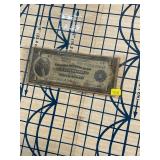 Rare 1914 $1 Federal Reserve Richmond VA Bank Note