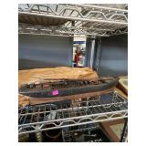 Vintage Wooden Ship Shelf Lot