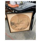Antique East Asian Art on Canvas