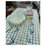 Vintage Fire King Bowl & Juice Pitcher