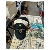 Collectible NAVY Caps & George Washington Book