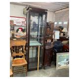 Lighted Curio Showcase  Cabinet