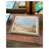 Vintage Beachscape Painting