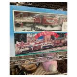 Vintage Dickensville Train & Tin Toy