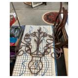Wrought Iron Hanging Decor
