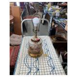 East Asian Flower Vase Lamp