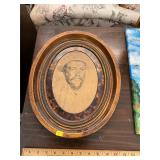 Antique Oval Framed Holbeen Art
