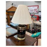Vintage Hollywood Regency Lamp with Shade