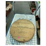 W.J. Courtney Mundy Pt. Wooden Lid