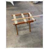 Vintage Luggage Suitcase Rack