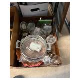 Vintage Glassware Box Lot
