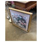 The Peaceable Kingdom Print in Frame