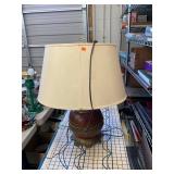 Vintage Electric B and H Lamp with Shade